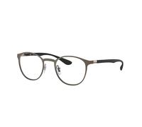 Ray - Ban Unisex RX6355 2620 Optical frames Metal Grey Transparent Pantos Normal