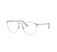 Ray - Ban Unisex RX6375 2501 Optical frames Metal Silver Transparent Pantos Normal