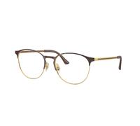 Ray - Ban Unisex RX6375 2917 Optical frames Metal Turtle Transparent Pantos Normal