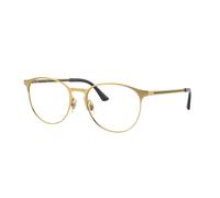 Ray - Ban Unisex RX6375 3133 Optical frames Metal Gold Transparent Pantos Normal