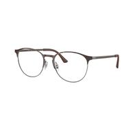 Ray - Ban Unisex RX6375 3172 Optical frames Metal Turtle Transparent Pantos Normal