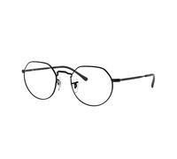 Ray - Ban Unisex RX6465 JACK 2509 Optical frames Metal Black Transparent Geometric Normal