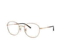 Ray - Ban Unisex RX6509 3094 Optical frames Metal Gold Transparent Pantos Normal