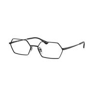 Ray - Ban Unisex RX6528 YEVI 2503 Optical frames Metal Black Transparent Geometric Normal