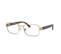 Ray - Ban Unisex RX6529 2500 Optical frames Metal Gold Transparent Pillow Normal
