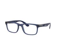 Ray - Ban Unisex RX7232M F693 Optical frames Nylon Blue Transparent Squared Normal