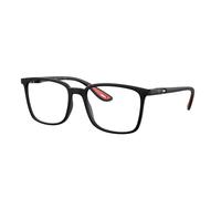 Ray - Ban Unisex RX7240M F602 Optical frames Nylon Black Transparent Squared Normal