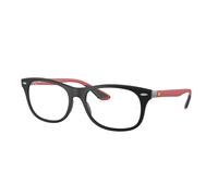 Ray - Ban Unisex RX7307M F700 Optical frames Peek Black Transparent Squared Normal