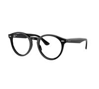 Ray-ban Womens Black Rx7680v Larry Phantos-frame Acetate Glasses