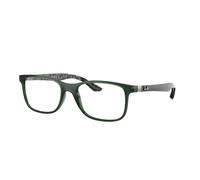 Ray - Ban Unisex RX8903 8465 Optical frames Injected Green Transparent Squared Normal