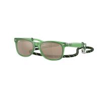 Ray-Ban Unisex Sunglass New Wayfarer Kids - Frame color: Opal Green, Lens color: Dark Gold