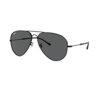 Ray-Ban Rb3825 Old Aviator Unisex Sunglasses, Black / Dark Grey, 62 mm