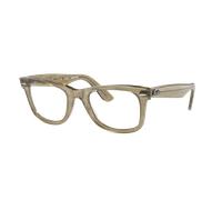 Ray-Ban Unisex Sunglass RB2140 Original Wayfarer Change Transitions® - Frame color: Photo Striped Grey, Lens color: Clear/Blue