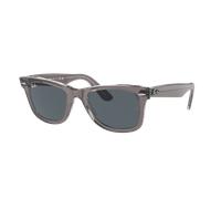 Ray-Ban Sunglasses Unisex Original Wayfarer Classic - Grey On Transparent Frame Blue Lenses 50-22 50-22