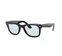 Ray-Ban Unisex Sunglass RB2140F Original Wayfarer Classic - Frame color: Black, Lens color: Light Grey