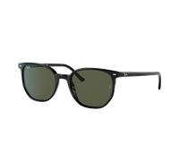 Ray-Ban Unisex Sunglass RB2197F Elliot - Frame color: Black, Lens color: Green