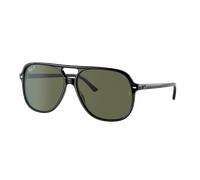 Ray-Ban Unisex Sunglass RB2198 Bill - Frame color: Black, Lens color: G-15 Green
