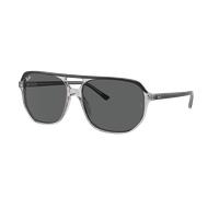 Ray-Ban Unisex Sunglass RB2205 Bill One - Frame color: Dark Grey On Transparent Grey, Lens color: Dark Grey