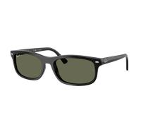 Ray-Ban RB2224F Asian Fit Polarized 601/58 Men's Sunglasses Black Size 57