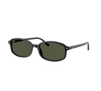 Ray-Ban Unisex Sunglass RB2232 Sam - Frame color: Black, Lens color: Green