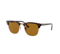 Ray-Ban Unisex Sunglass RB3016 Clubmaster Classic - Frame color: Havana, Lens color: B-15 Brown