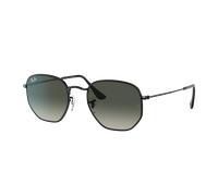 Ray-Ban Hexagonal Black, Grey Lenses - RB3548 54-21