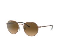 Ray-Ban Unisex Sunglass RB3565 JACK - Frame color: Medium Copper, Lens color: Brown