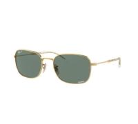 Ray-Ban Unisex Sunglass RB3706 Polarized+ Lenses - Frame color: Arista Gold, Lens color: Grey Polarized+