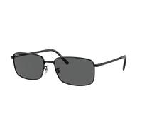 Ray-Ban Unisex Sunglass RB3717 - Frame color: Black, Lens color: Dark Grey