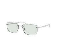 Ray-Ban Sunglasses Unisex Rb3768 Transitions ® Color Touch ™ Lenses - Silver Frame Green Lenses 56-17