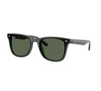 Ray-Ban Unisex Sunglass RB4420 - Frame color: Transparent Grey, Lens color: Dark Green
