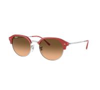 Ray-Ban Unisex Sunglass RB4429 - Frame color: Red On Silver, Lens color: Pink/Black