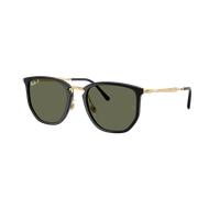 Ray-Ban Unisex Sunglass RB4451 - Frame color: Black, Lens color: Polarized Green