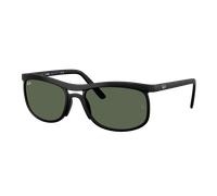 Ray-Ban Unisex Sunglass RB4452 Liteforce - Frame color: Sand Black, Lens color: Dark Green