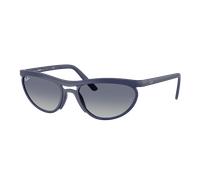 Ray-Ban Unisex Sunglass RB4453 Predator Liteforce - Frame color: Sand Blue, Lens color: Grey Gradient Blue
