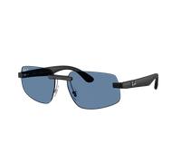 Ray - Ban RB4475CH 601S1C Unisex Sunglasses Peek Black Geometric Polarized