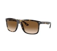 Ray-Ban Unisex Sunglass RB4547 Boyfriend Two - Frame color: Havana, Lens color: Light Brown
