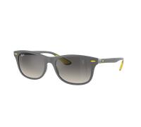 Ray-Ban Unisex Sunglass RB4607M Scuderia Ferrari Collection - Frame color: Grey, Lens color: Grey