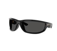 Ray-Ban Unisex Sunglass RB4941 Ultra Wrap 003 Next Generation Collection - Frame color: Black, Lens color: Ultra Black