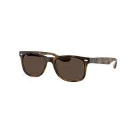 Ray-Ban Unisex Sunglass RB9052S New Wayfarer Kids - Frame color: Havana, Lens color: Dark Brown