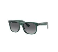 Ray-Ban Unisex Sunglass RB9069S Justin Kids - Frame color: Opal Green, Lens color: Grey