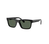 Ray-Ban Unisex Sunglass RB9196S Kids Bio-Based - Frame color: Black, Lens color: Dark Green