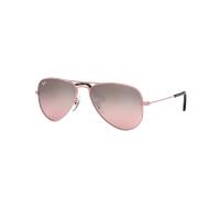 Ray-Ban Unisex Sunglass RB9506S Aviator Kids - Frame color: Pink, Lens color: Pink