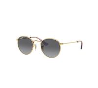Ray-Ban Unisex Sunglass RB9547S Round Kids - Frame color: Arista Gold, Lens color: Grey