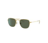 Ray-Ban Unisex Sunglass RB9557S Frank Kids - Frame color: Gold, Lens color: Dark Green