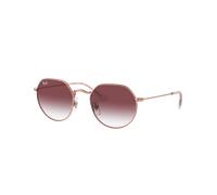 Ray-Ban Unisex Sunglass RB9565S Jack Kids - Frame color: Rose Gold, Lens color: Gradient Dark Violet
