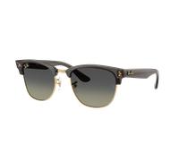 Ray-Ban Sunglasses Unisex Clubmaster Reverse - Transparent Dark Grey Frame Grey Lenses 54-21