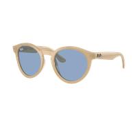 Ray-Ban Unisex Sunglass RBR0505S 2180 Reverse - Frame color: Opal Beige, Lens color: Light Blue