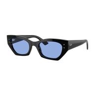 Ray-Ban Unisex Sunglass Zena - Frame color: Black, Lens color: Photochromic Blue to Dark Blue