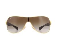 Ray-Ban Unisex Sunglasses 3471 001/13 Gold Brown Gradient Metal - One Size